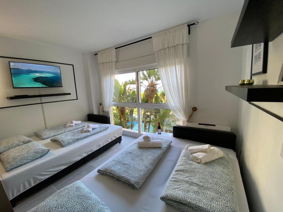 Modern Sea View Studio In Benal Beach Benalmádena Εξωτερικό φωτογραφία