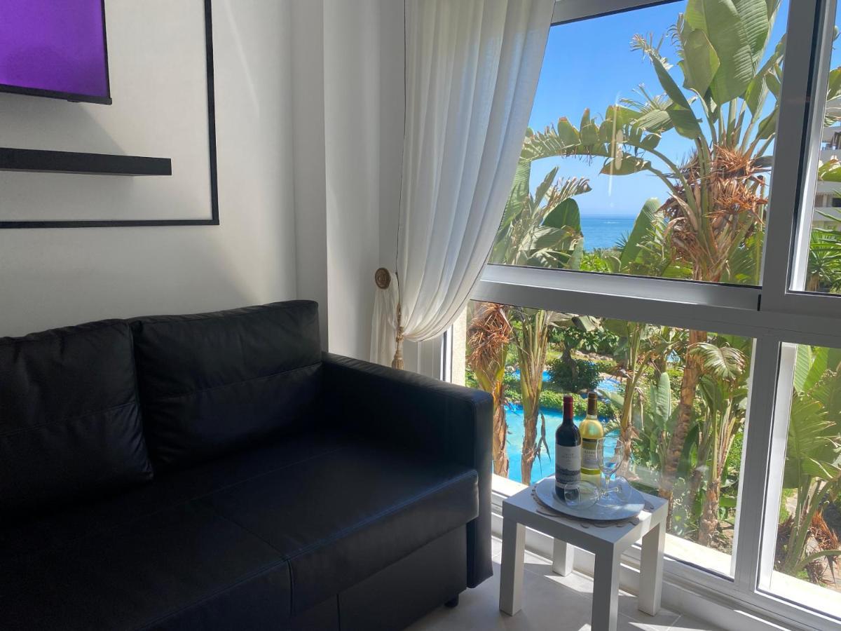 Modern Sea View Studio In Benal Beach Benalmádena Εξωτερικό φωτογραφία