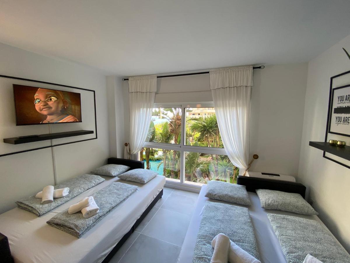Modern Sea View Studio In Benal Beach Benalmádena Εξωτερικό φωτογραφία